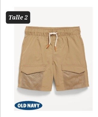 Traje de baño old navy talle 2 avellana