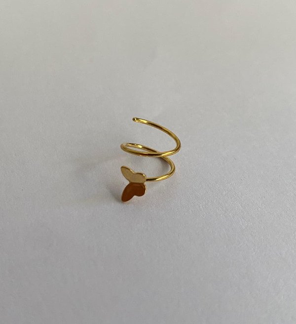 Producto - Sinfin espiral mariposa dorado