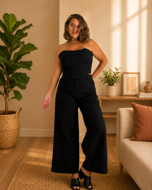 Producto - Wide Leg Negro