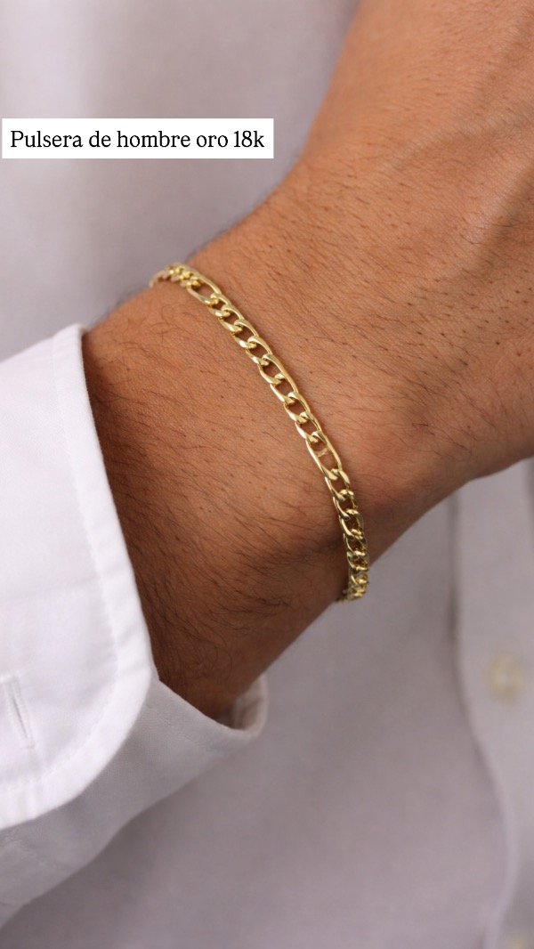Producto - Pulsera de oro facetada - 0