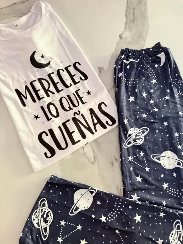 Producto - Pijama Mereces lo que Sueñas pantalón largo