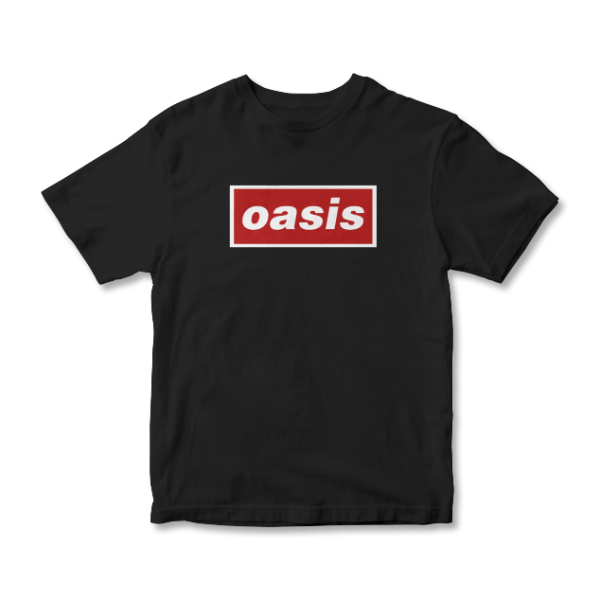 Producto - REMERA OASIS LOGO ROJO - TALLE XL