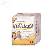 Producto - NONISEC INCONT. LEVE X 10 U. (1840)