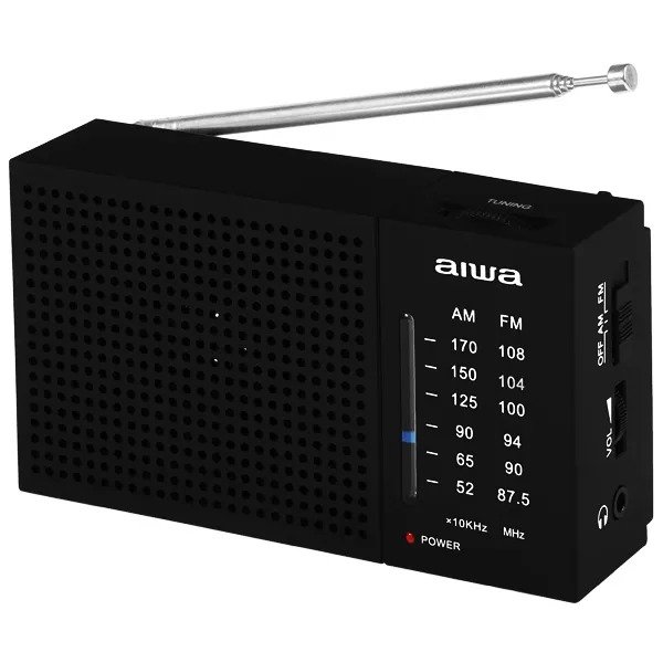 Producto - Aiwa Rádio Portátil Am Awfml2 0.3 Watts Rms A Pilha Negro