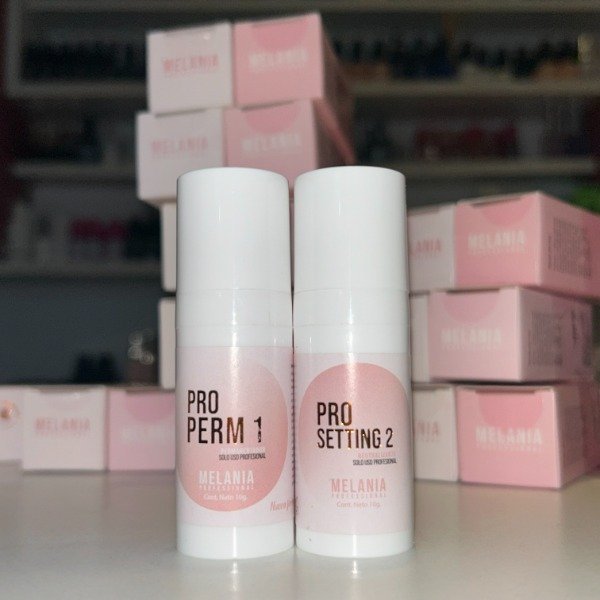 Producto - Combo Paso 1 y 2 lifting de pestañas 10ml MELANIA
