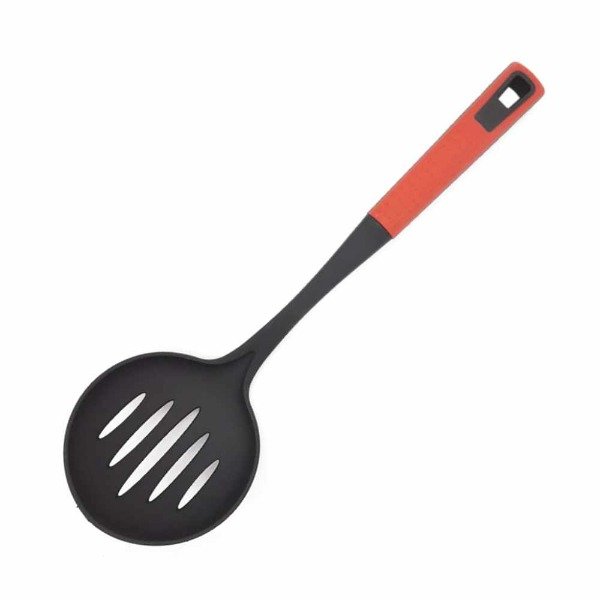 Producto - ESPUMADERA NYLON MANGO ROJO CRYSTAL ROCK