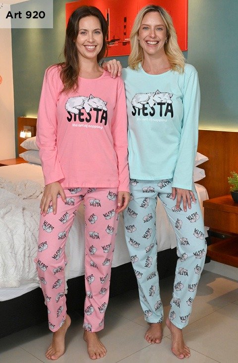 Producto - Pijama Gatito siesta - COD 3275