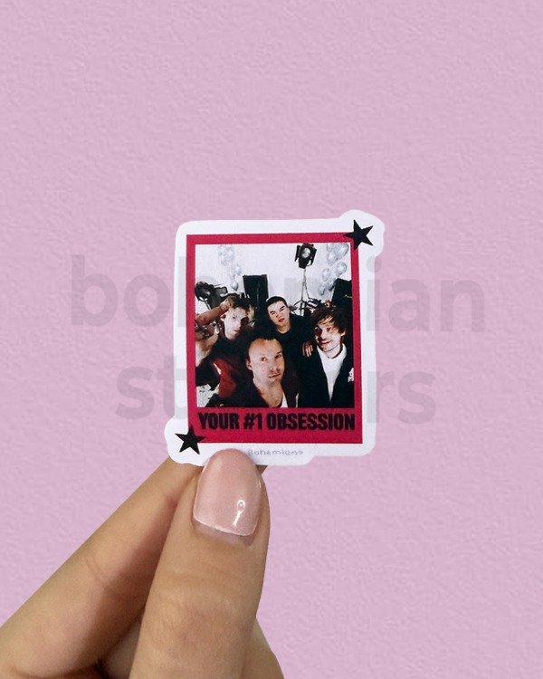 Producto - YOUR 1 OBSESSION - Sticker Individual de 5SOS