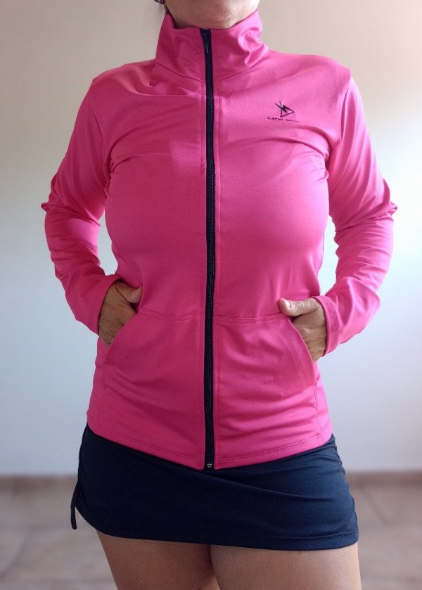 Producto - CAMPERA DEPORTIVA FUCSIA
