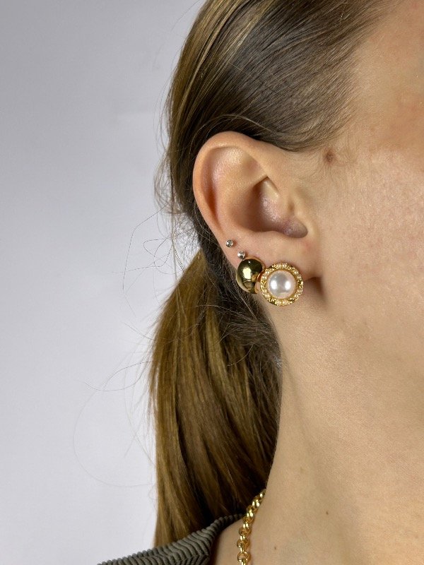 Producto - AROS DORADOS PERLAS 1891