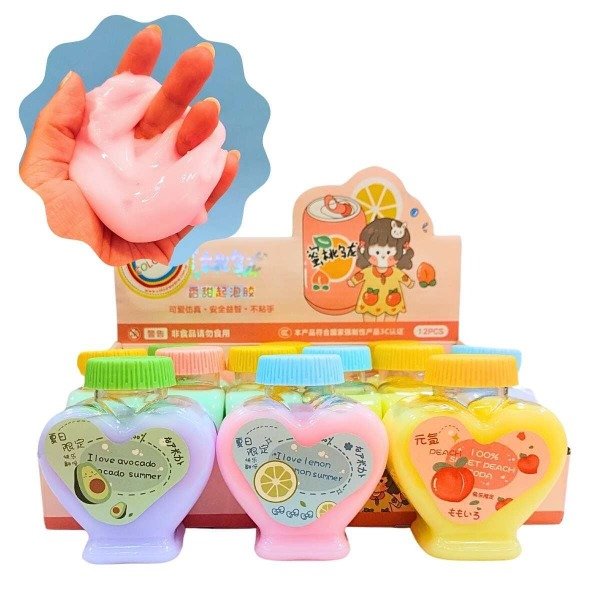 Producto - Slime Corazón Pastel - 0