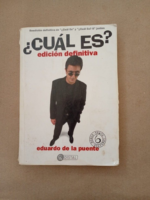 Producto - Cuál es Edición definitiva - Eduardo de la Puente - Distal 2000