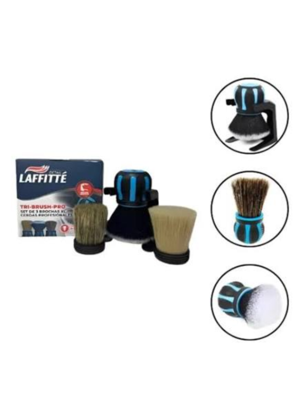 Producto - BROCHA KIT x 3 MEDIDAS INTERCAMBIABLES + SOPORTE