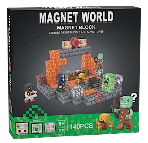Producto - Bloques imantados X 140 piezas