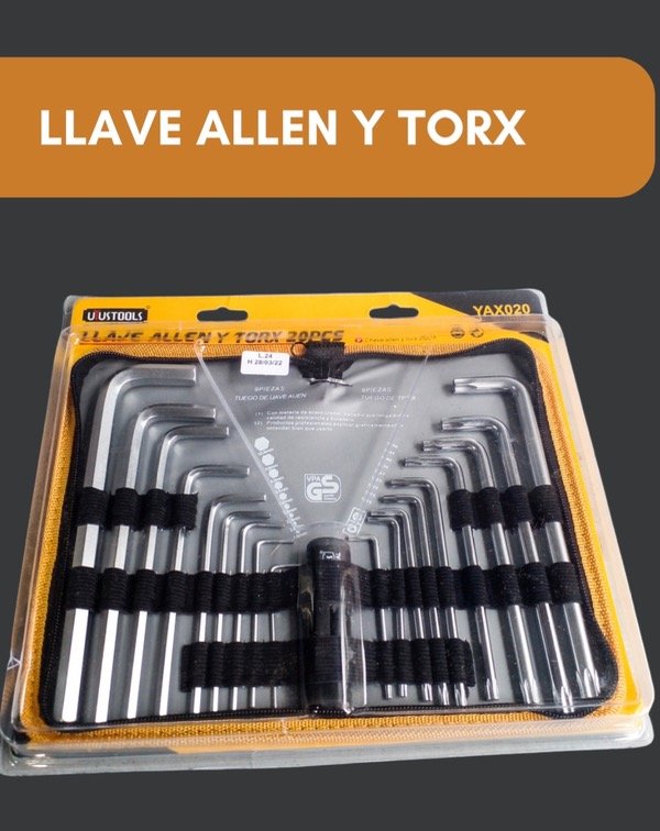 Producto - Llaves Allen y Torx