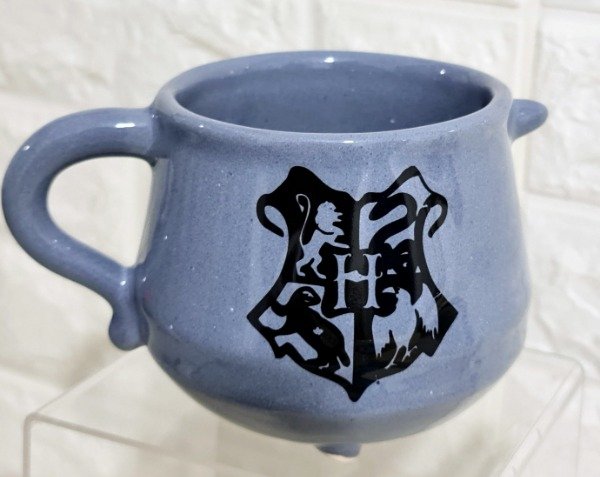 Producto - Caldero Harry Potter Hogwarts gris con negro grande 600 cc