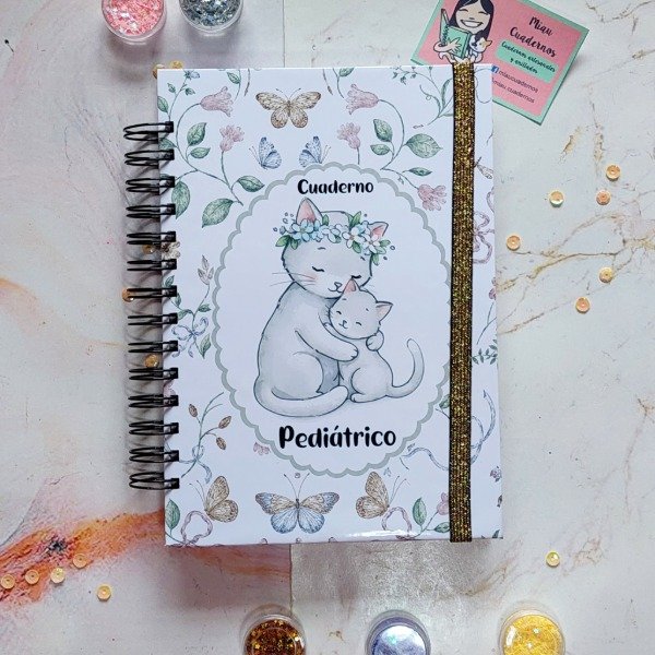 Producto - Cuaderno pediátrico- gatita nena
