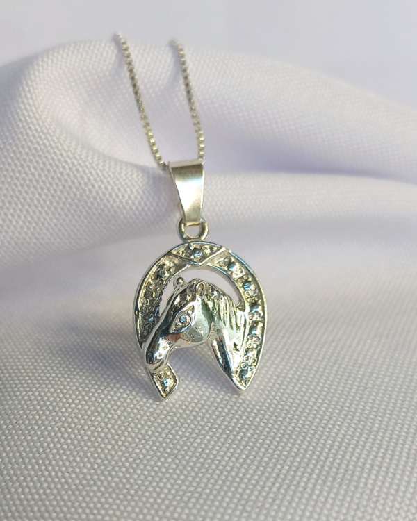 Producto - Dije herradura de Caballo Plata925