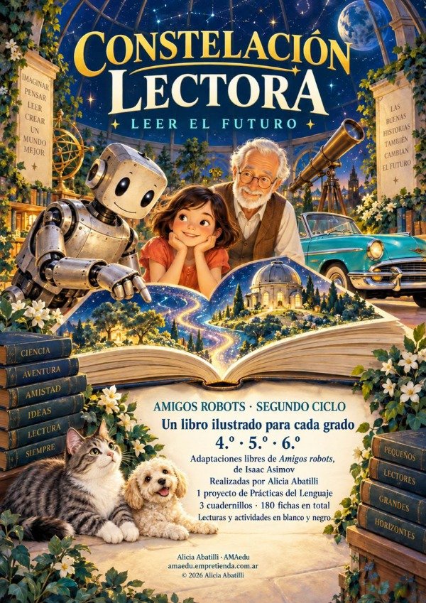 Producto - Pack AMIGOS ROBOTS (Ciencia Ficción, Segundo Ciclo) - 0