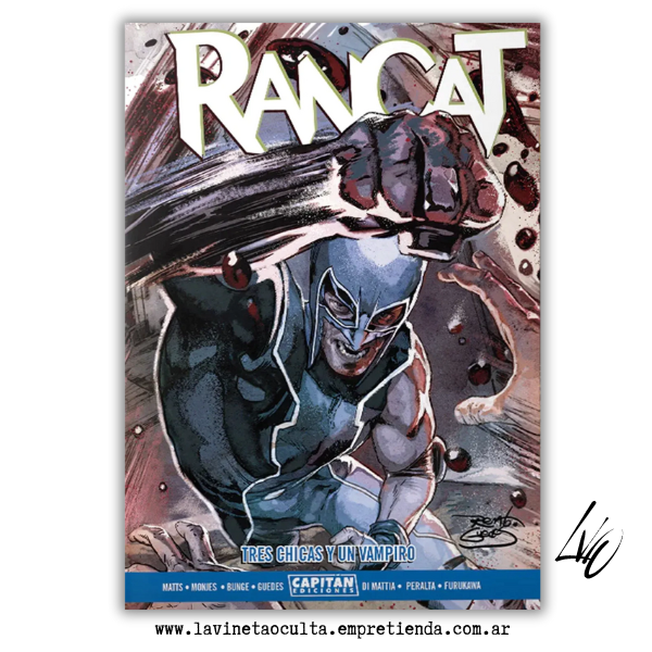 Producto - RANCAT: TRES CHICAS Y UN VAMPIRO - Mauro Mantella, Moncho Bunge