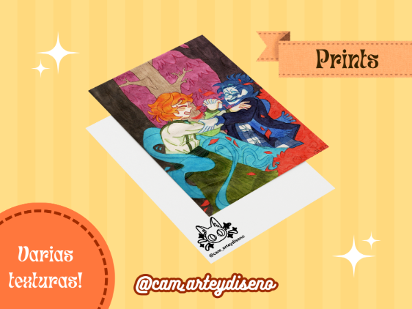 Producto - Prints Wendy y Felix