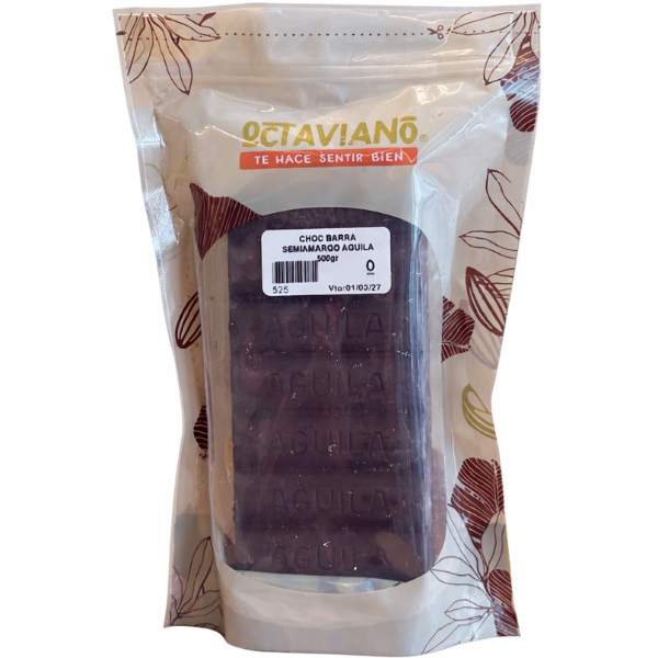Producto - CHOCOLATE EN BARRA SEMIAMARGO ÁGUILA