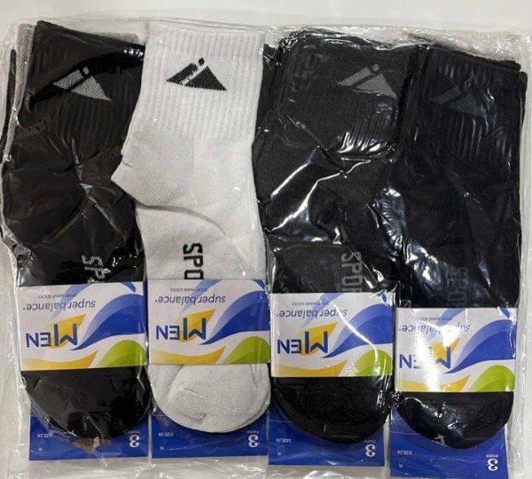 Producto - MEDIAS 3/4 MEN SPORT PACK X 12