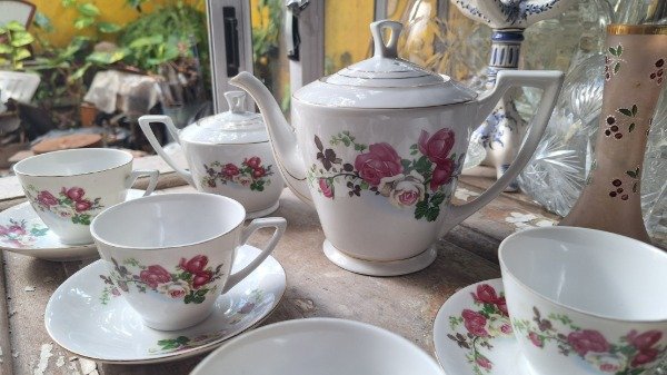 Producto - Juego de té porcelana oriental - 2