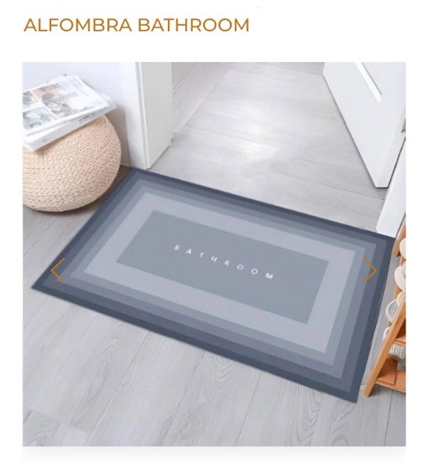 Producto - Alfombra baño cuadrada