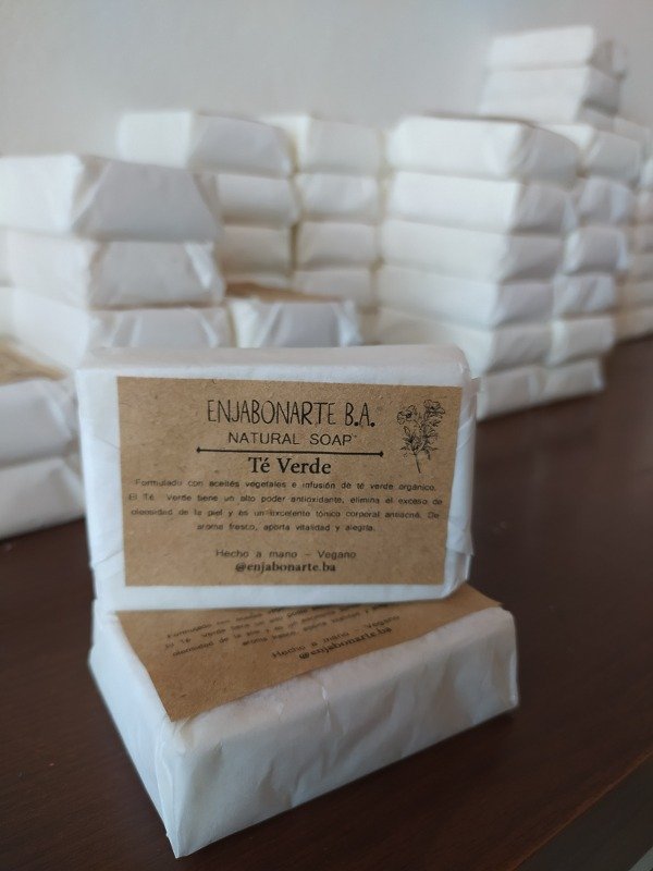 Producto - Jabón en barra Té Verde - 1