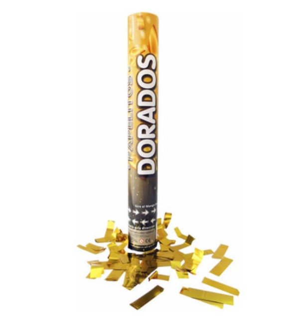 Producto - Lanza papeles Bombucha dorado