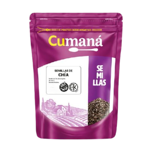 Producto - Semillas De Chia Calidad Premium K Sin Gluten Cumana 250Gr