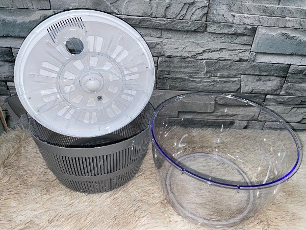 Producto - Centrifugador plástico de verdura 5lts - 2