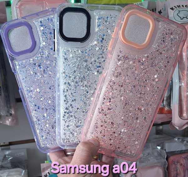 Producto - Fundas brillo reforzadas. Samsung a04