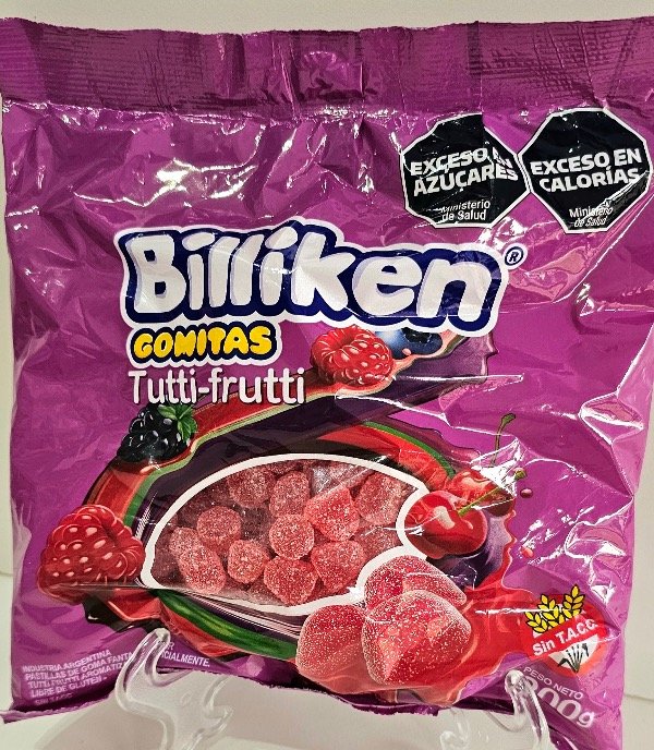 Producto - GOMA BILLIKEN TUTTI FRUTI X800grs