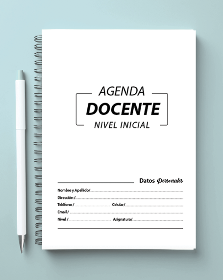 Producto - AGENDA DOCENTE - NIVEL INICIAL PERPETUO