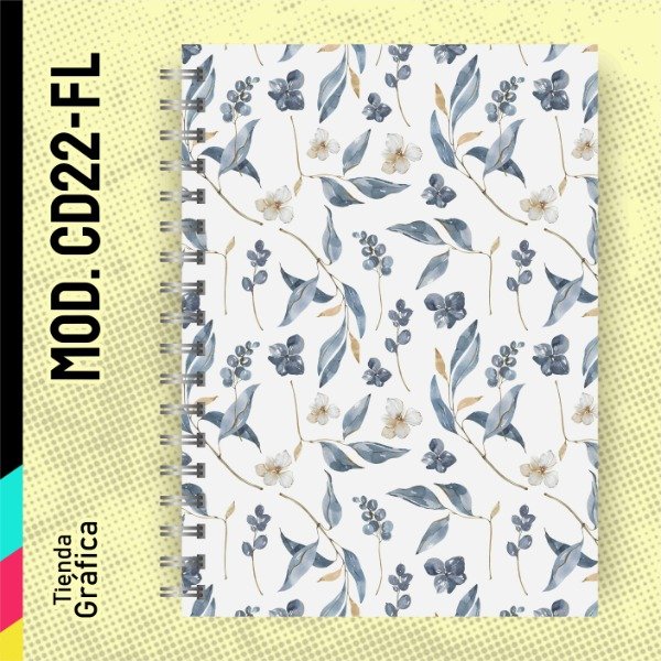 Producto - Cuaderno C22- Flores