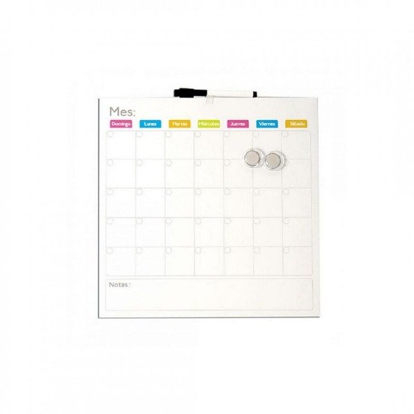 Producto - PLANNER PIZARRA OLAMI MAGNETICA DE 35 X 35 CM