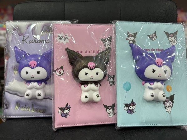 Producto - Cuaderno con squishy Kuromi