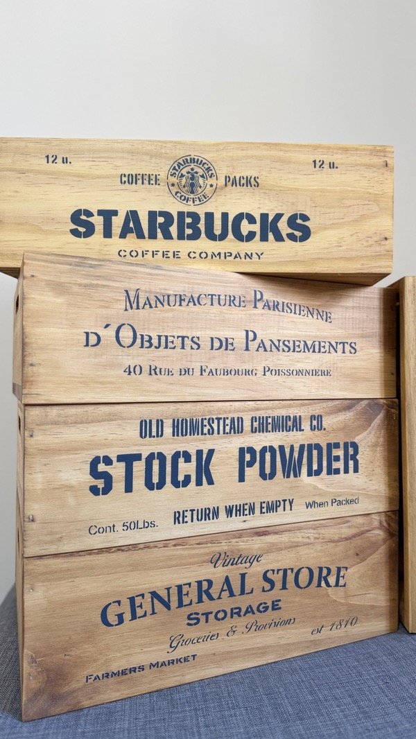 Producto - Cajón de madera L