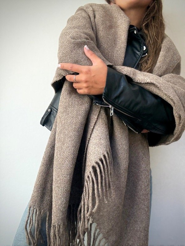 Producto - BUFANDON XL - VISÓN - 2