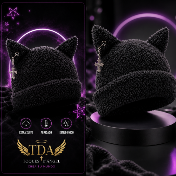 Producto - Gorro orejas de gato