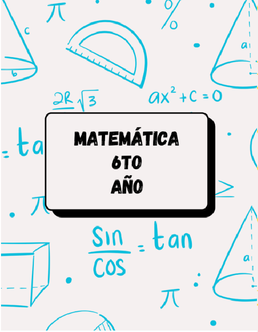 Producto - CUADERNILLO DE TEORÍA Y ACTIVIDADES 6TO