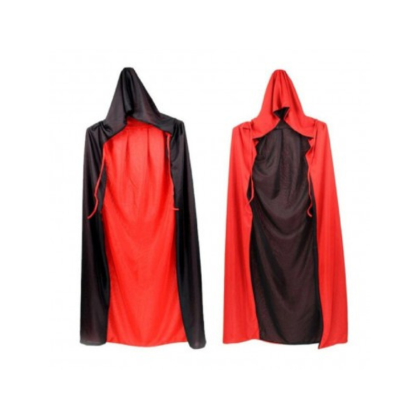 Producto - Capa disfraz reversible con capucha (130cm)