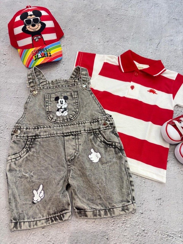 Producto - Jardinero de bebe mickey nevado