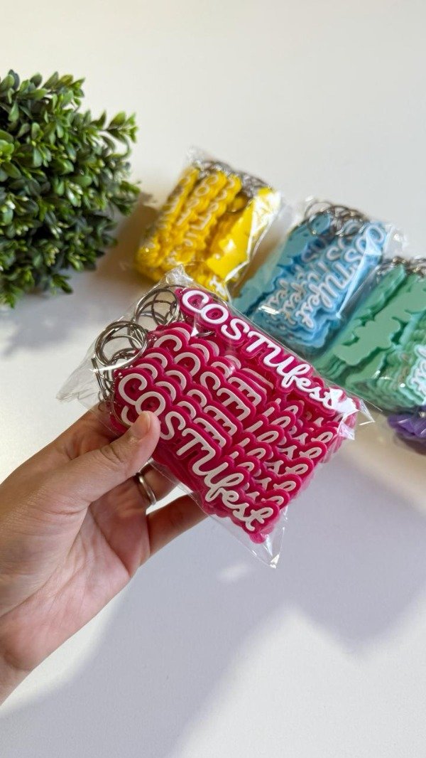 Producto - 50 Llaveritos bicolor personalizado