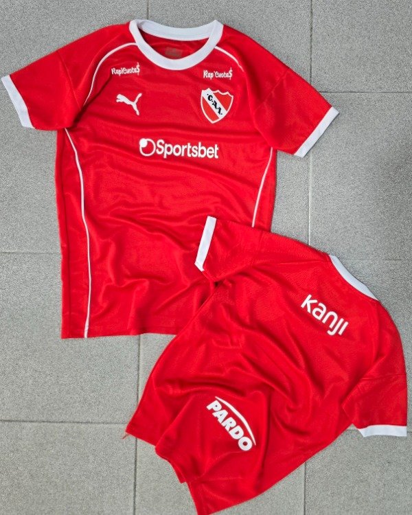 Producto - Camiseta Independiente Titular Temporada 2025/2026 Niño