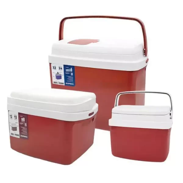 Producto - Combo Conservadoras Soprano 3 en 1 (32L + 12L + 5L) Roja