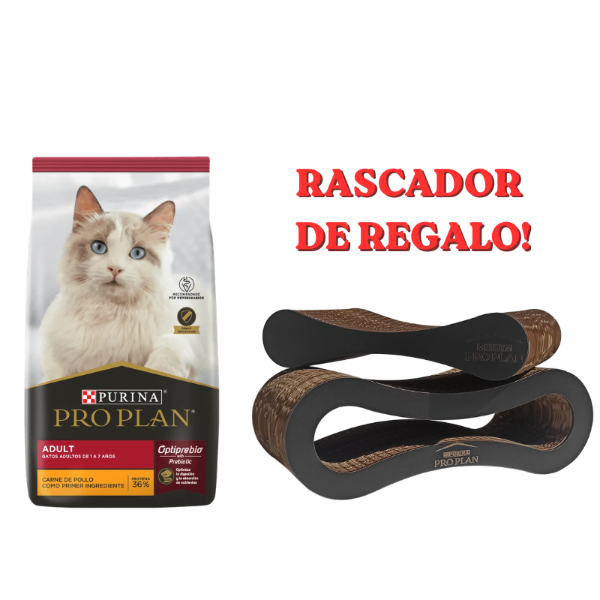 Producto - PRO PLAN Gato Adulto x 3 kg + RASCADOR DE REGALO