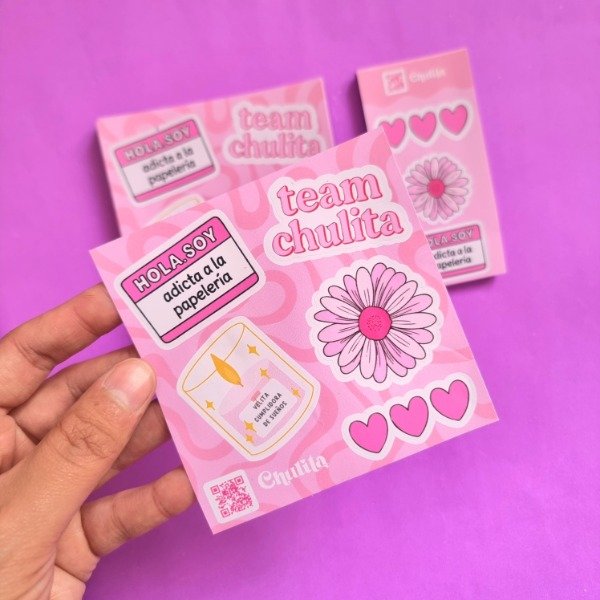 Producto - Plancha de stickers a prueba de agua 20u